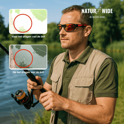 Gepolariseerde UV400 sportzonnebril – antireflectie