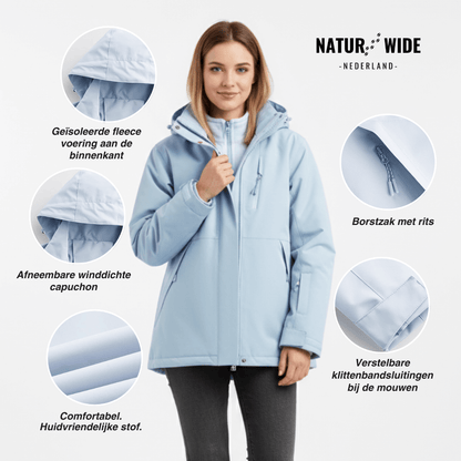 Waterdichte 3-in-1 regenjassen voor dames