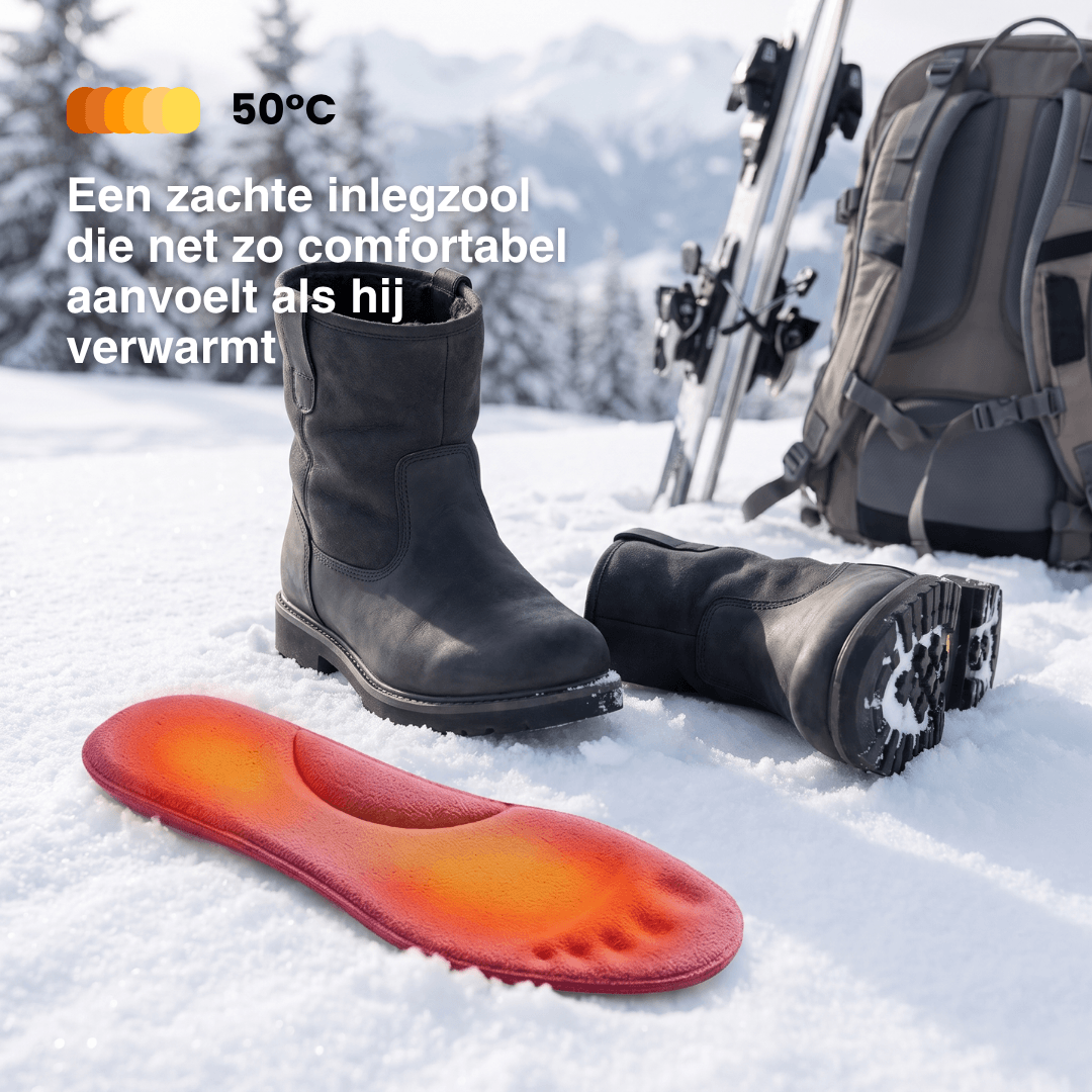 Zelfverwarmende thermo-inlegzolen voor de winter – traagschuim, bont en extra warm