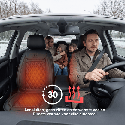 Verwarmde autostoelhoes