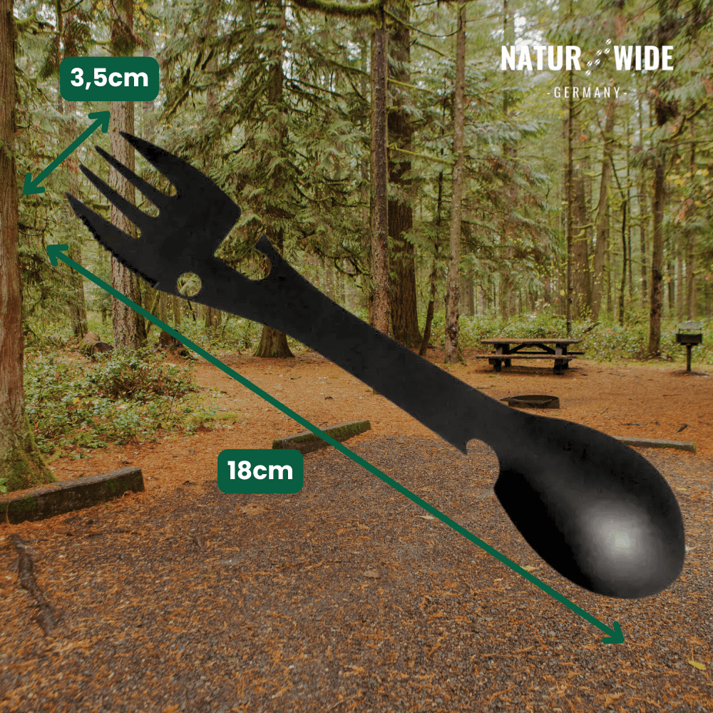 5-in-1 vielseitiges Outdoor-Besteck