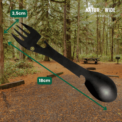 5-in-1 vielseitiges Outdoor-Besteck