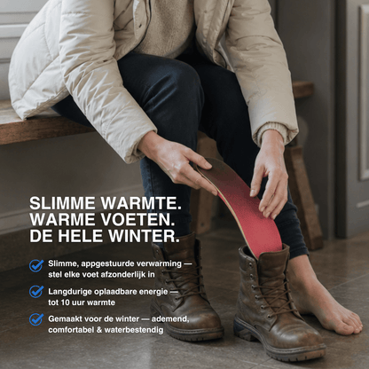 App-Gestuurde Slimme Oplaadbare Beheizde Inlegzolen