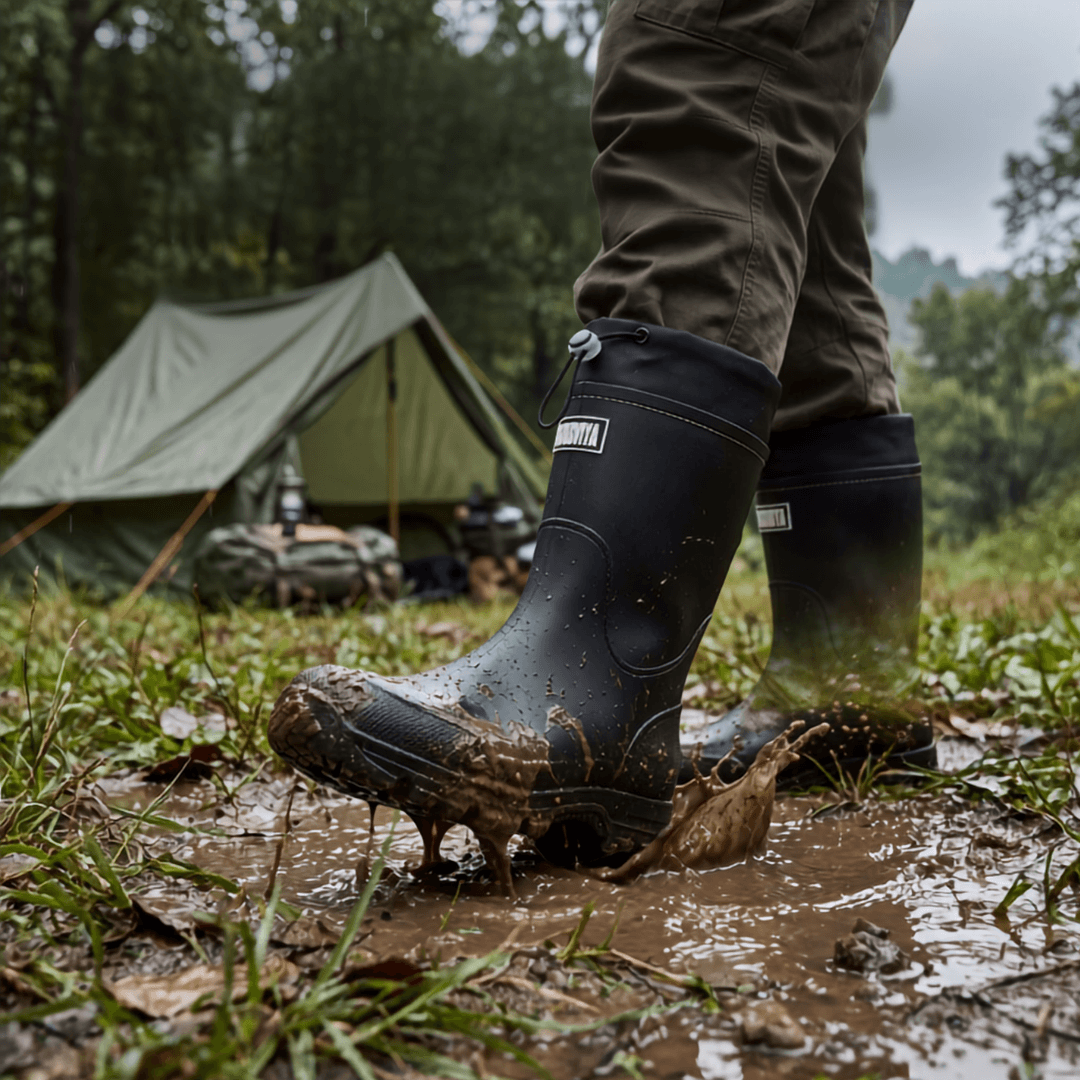 Waterdichte Outdoor Regenlaarzen Unisex - Antislip & Duurzaam PVC