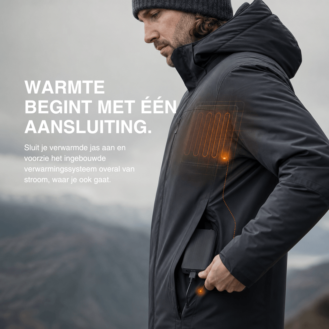 Powerbank voor warme sokken — 3,7V / 2A, 2×4000 mAh