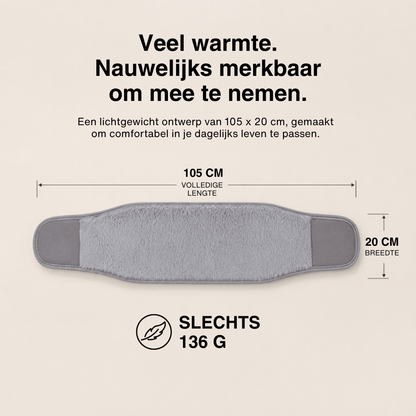 Elektrische verwarmingsgordel met 3 standen – verwarmingsgordel voor vrouwen