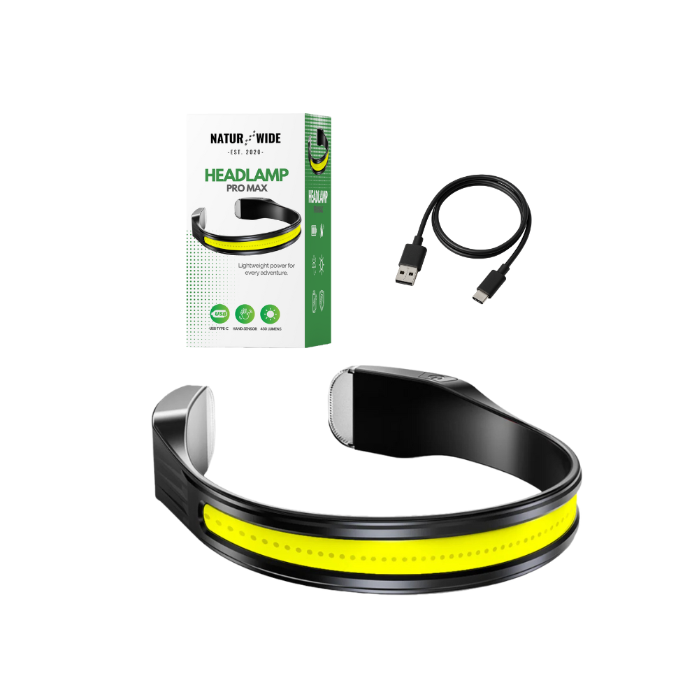 Naturwide Hoofdlamp Pro MAX – Het origineel