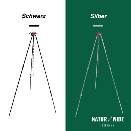 Camping-Dreibein für Lagerfeuer