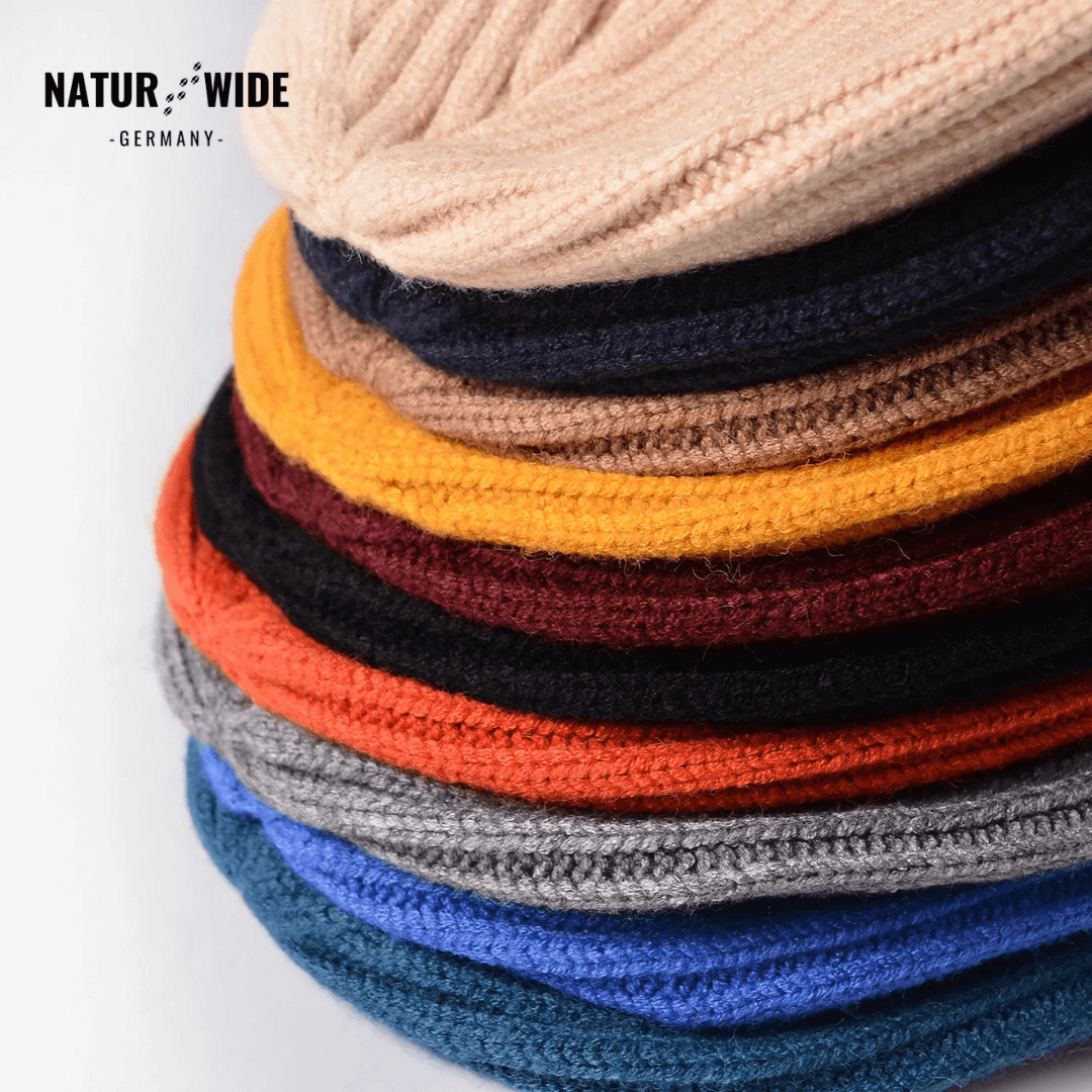 Premium Strick Mütze – Warme Unisex Wintermütze