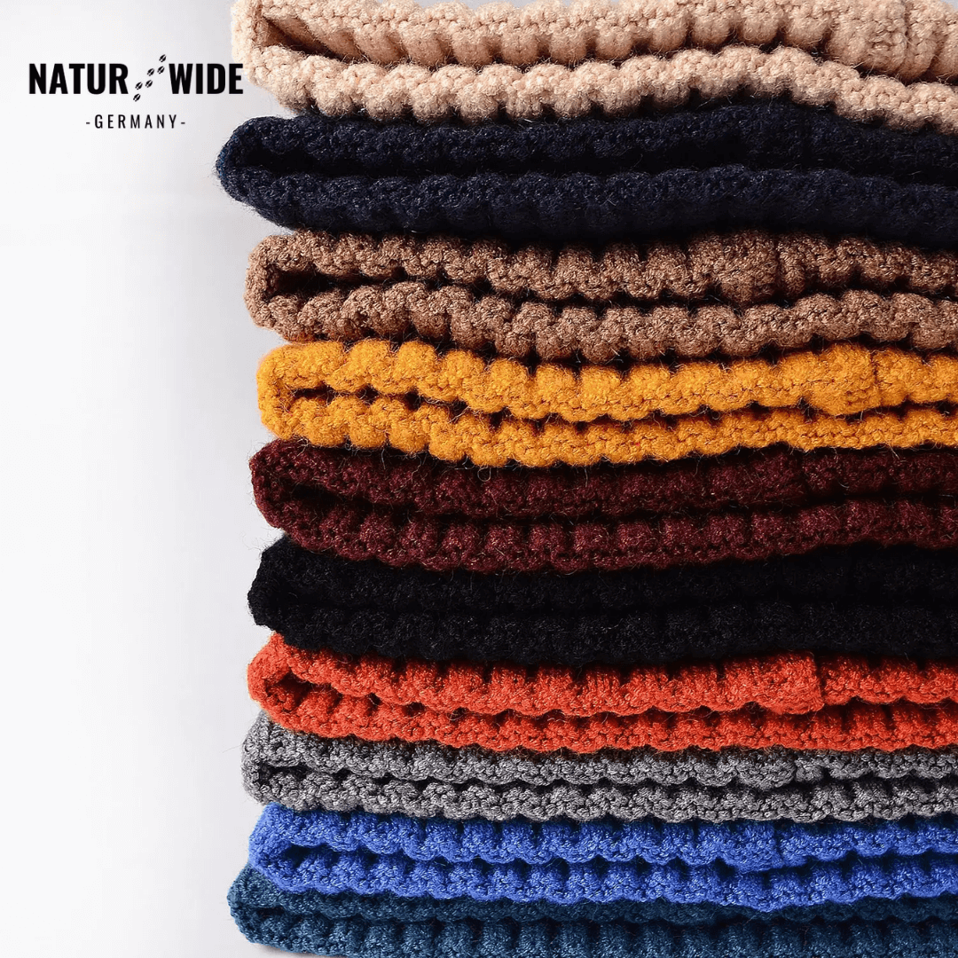 Premium Strick Mütze – Warme Unisex Wintermütze