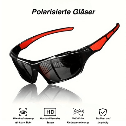 Polarisierte UV400-Sportsonnenbrille