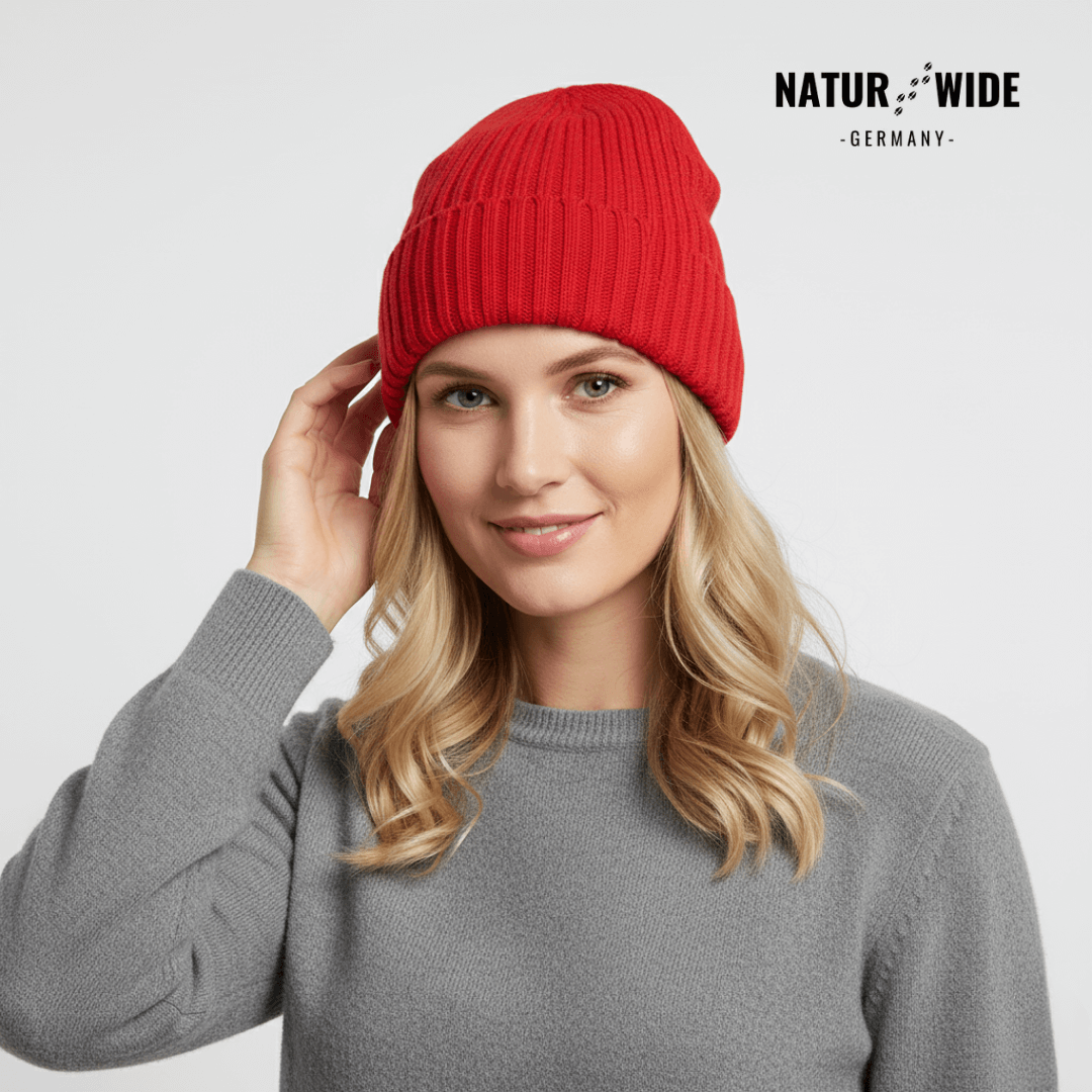 Premium Strick Mütze – Warme Unisex Wintermütze