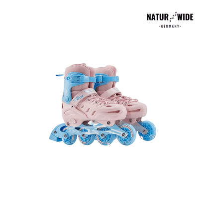 Verstellbare Inline Skates – Leuchtrollen (Kinder & Erwachsene)