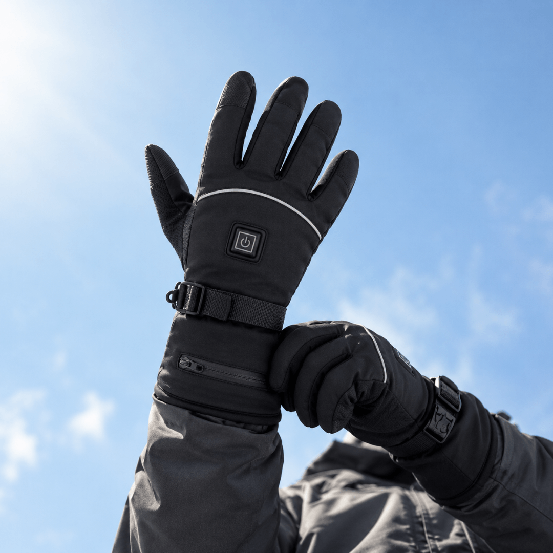 Verwarmde handschoenen – 3 warmtestanden, water- en winddicht