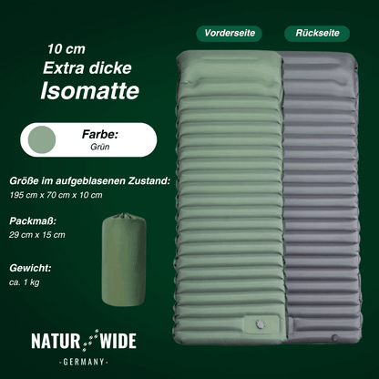 Ultraleichte Isomatte Pro Edition – Ideal für jedes Abenteuer unterwegs