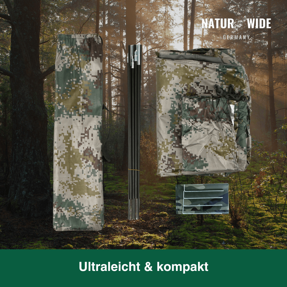 Naturwide Explorer Zelt – Ultraleicht & kompakt für 1–2 Personen