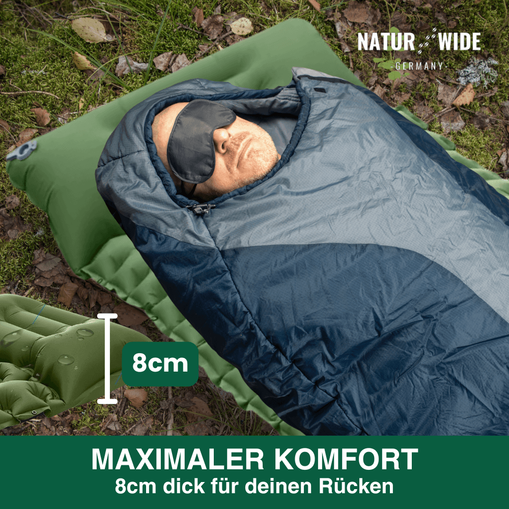 Ultraleichte Isomatte – für Winterabenteuer mit Komfort für kalte Nächte