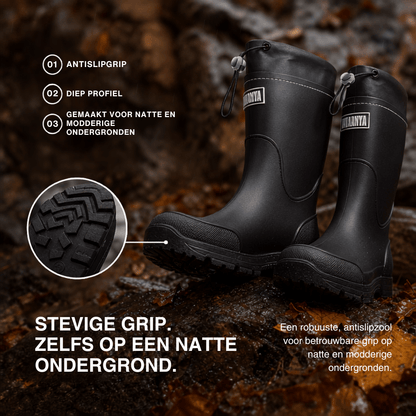 Waterdichte Outdoor Regenlaarzen Unisex - Antislip & Duurzaam PVC