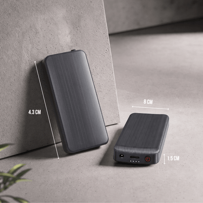 Powerbank voor warme sokken — 3,7V / 2A, 2×4000 mAh