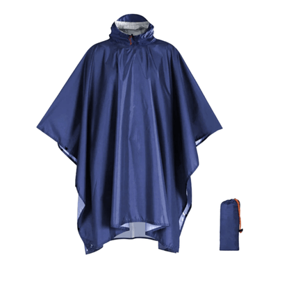 3-in-1 waterdichte regenponcho – Tentzeil & Grondzeil