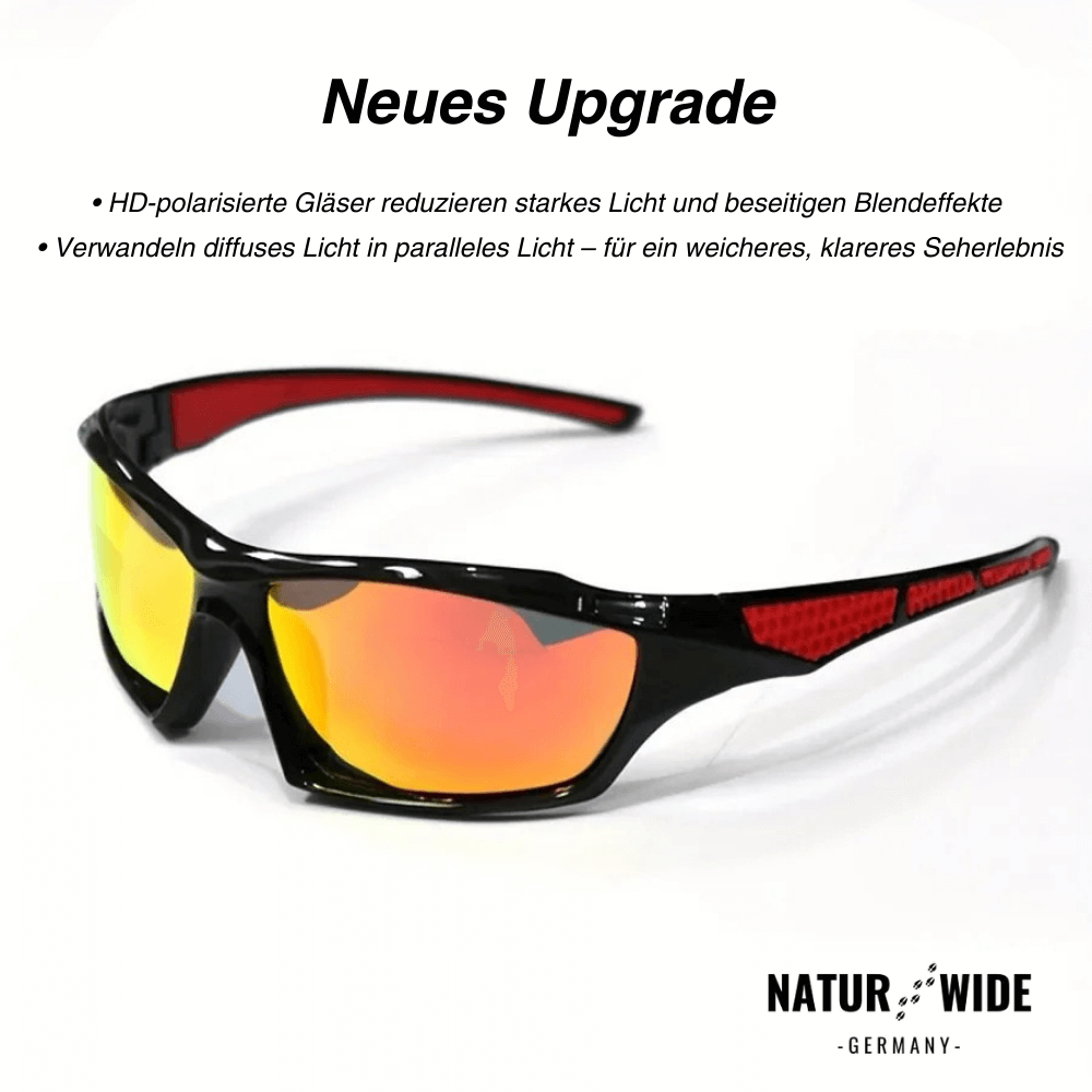 Polarisierte UV400-Sportsonnenbrille