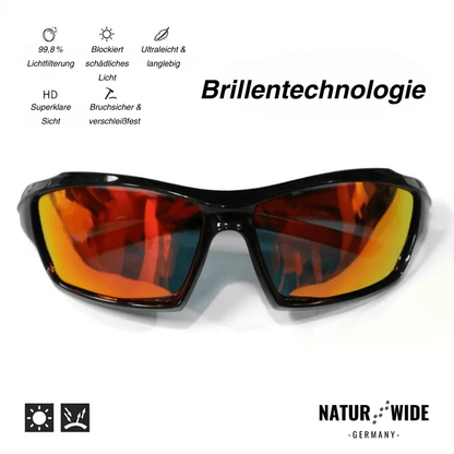 Polarisierte UV400-Sportsonnenbrille