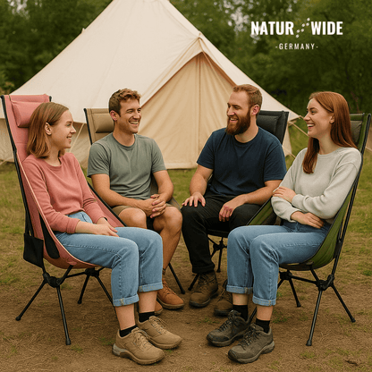 Naturwide Faltstuhl – Dein komfortabler Begleiter für unterwegs