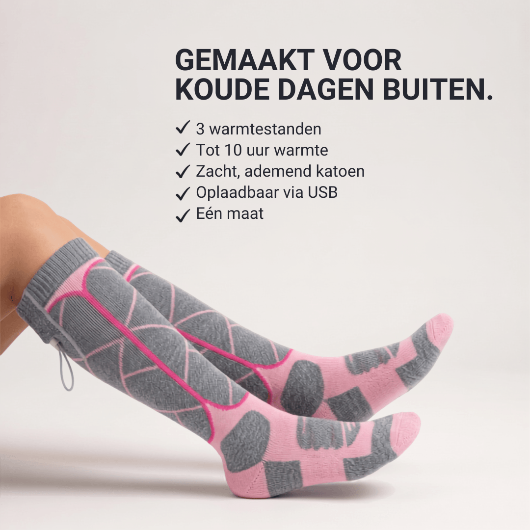 Warme sokken – perfect voor skiën, buitenactiviteiten en de winter.