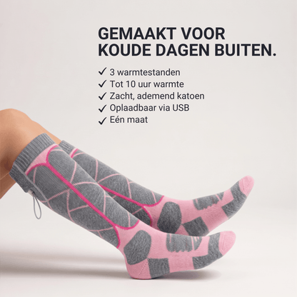 Warme sokken – perfect voor skiën, buitenactiviteiten en de winter.