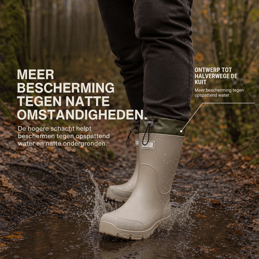 Waterdichte Outdoor Regenlaarzen Unisex - Antislip & Duurzaam PVC