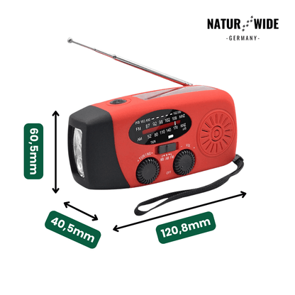 Notfall All in One Radio – Energie und Information in Blackout Notfällen