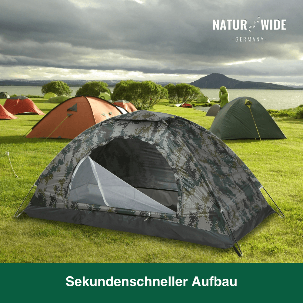 Naturwide Explorer Zelt – Ultraleicht & kompakt für 1–2 Personen