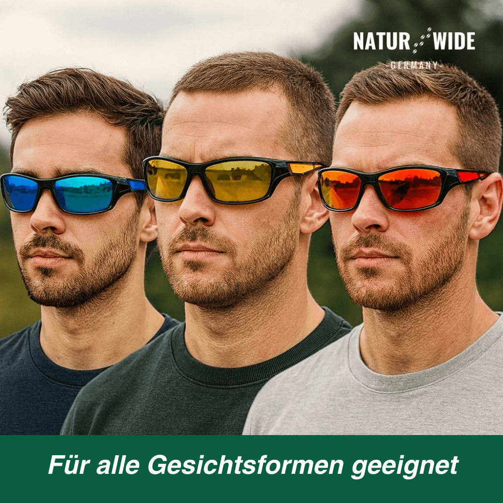 Polarisierte UV400-Sportsonnenbrille