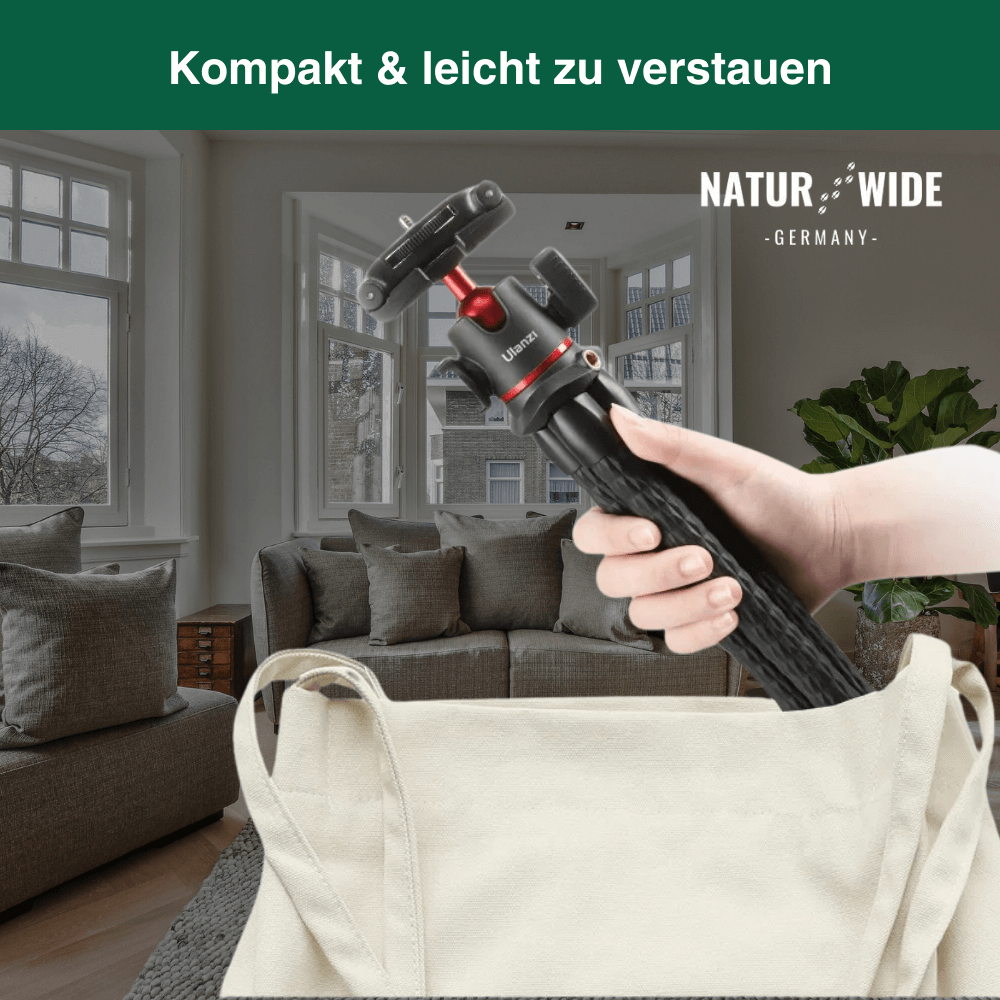 Flexibles Octopus-Stativ – Vielseitig für Kamera & Smartphone