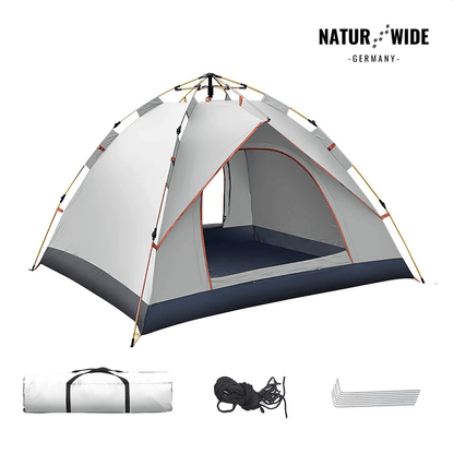 Naturwide Outdoor Zelt - Automatischer Aufbau in 3 Sekunden