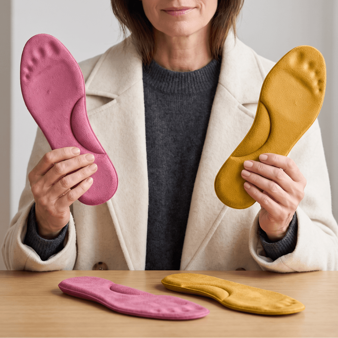 Zelfverwarmende thermo-inlegzolen voor de winter – traagschuim, bont en extra warm