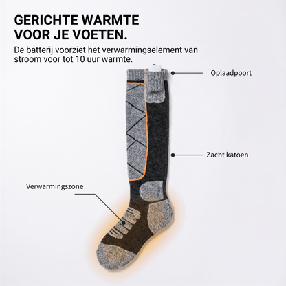Warme sokken – perfect voor skiën, buitenactiviteiten en de winter.