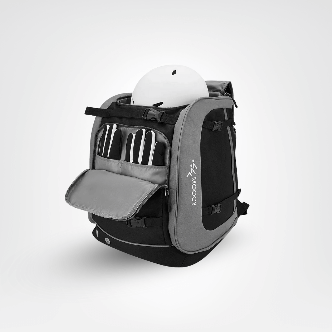 65L Ski Rucksack – Große Skistiefeltasche für Helm & Boots