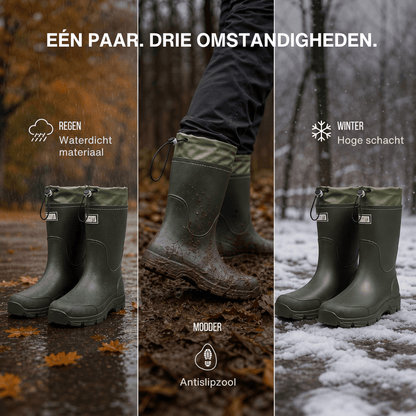 Waterdichte Outdoor Regenlaarzen Unisex - Antislip & Duurzaam PVC