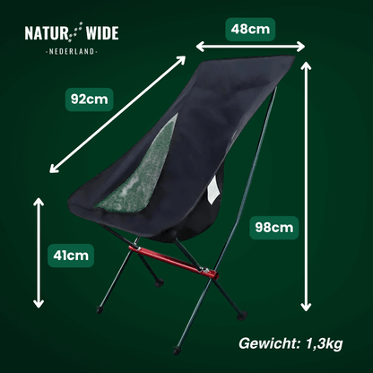 Naturwide Opvouwbare Stoel Pro – Comfortabel en draagbaar