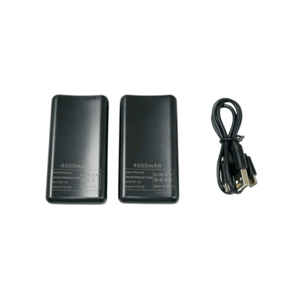 Powerbank voor warme sokken — 3,7V / 2A, 2×4000 mAh