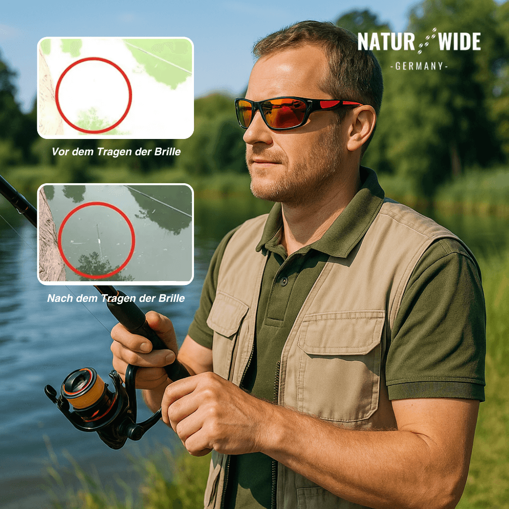 Polarisierte UV400-Sportsonnenbrille