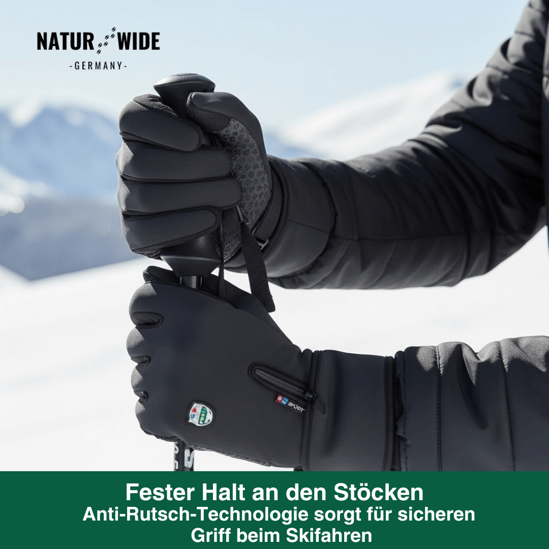 Beheizte Handschuhe (Powerbank-betrieben) –  Wasserdicht & Winddicht