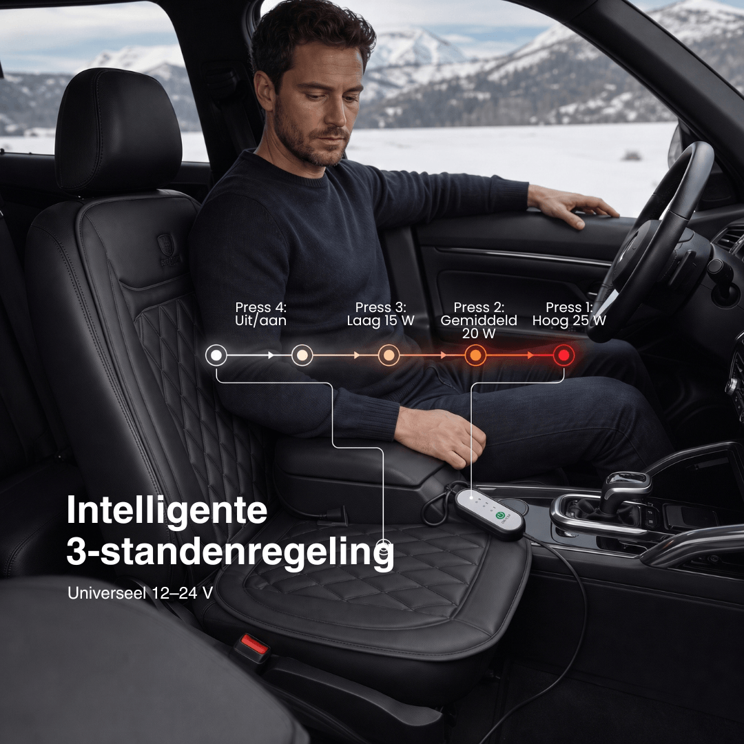 Verwarmde autostoelhoes