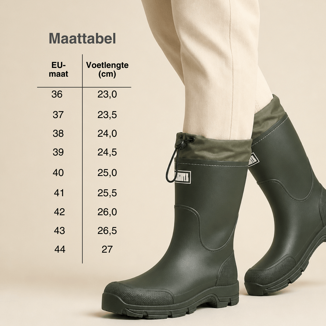 Waterdichte Outdoor Regenlaarzen Unisex - Antislip & Duurzaam PVC