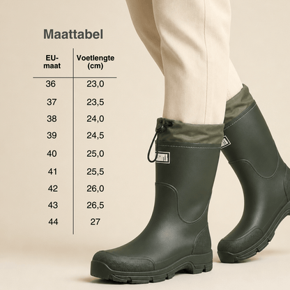 Waterdichte Outdoor Regenlaarzen Unisex - Antislip & Duurzaam PVC