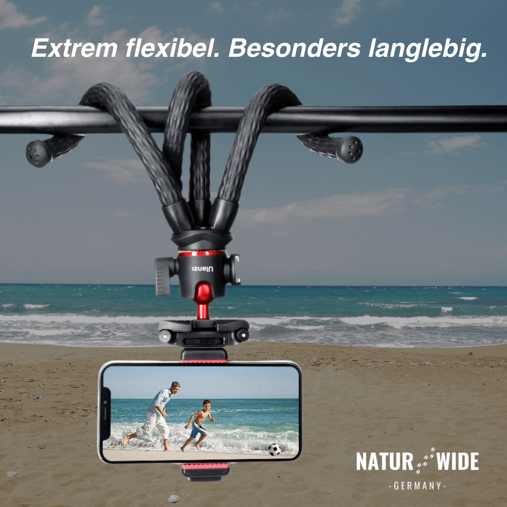 Flexibles Octopus-Stativ – Vielseitig für Kamera & Smartphone