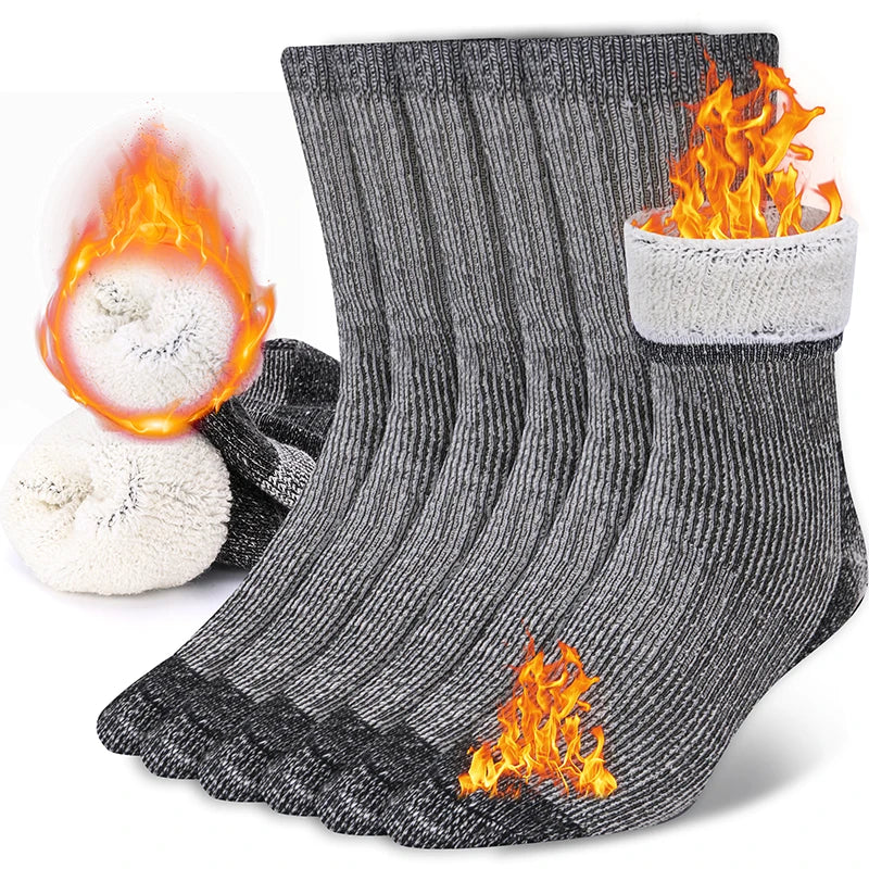 Naturwide Merino Wolle Socken – 3er Set für Damen & Herren